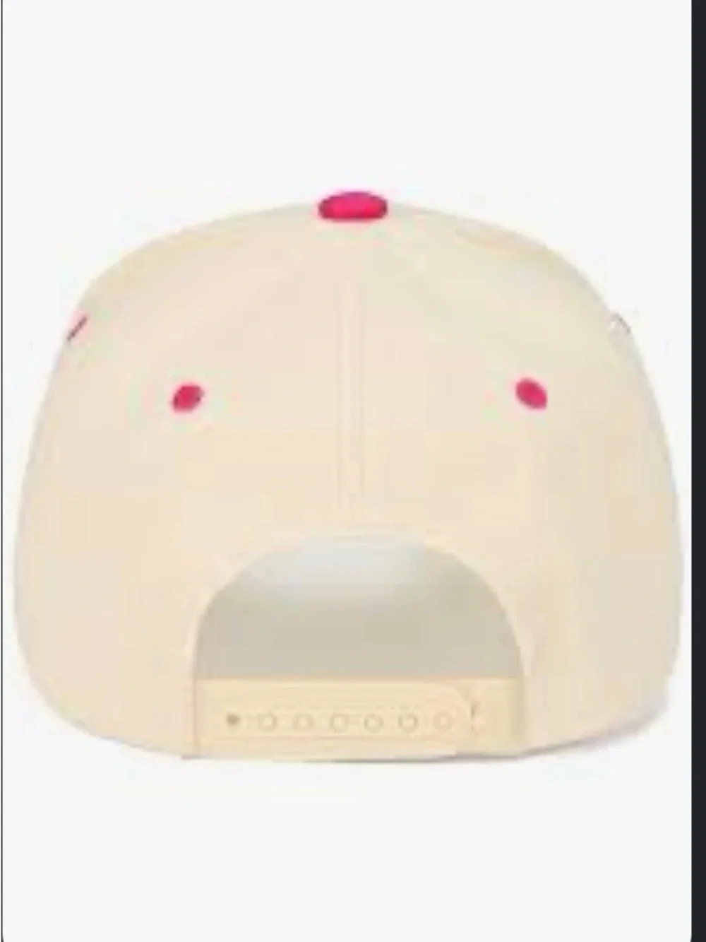 CC Boutique Cream and Pink 'Out Here Dilly Dallying' Cap